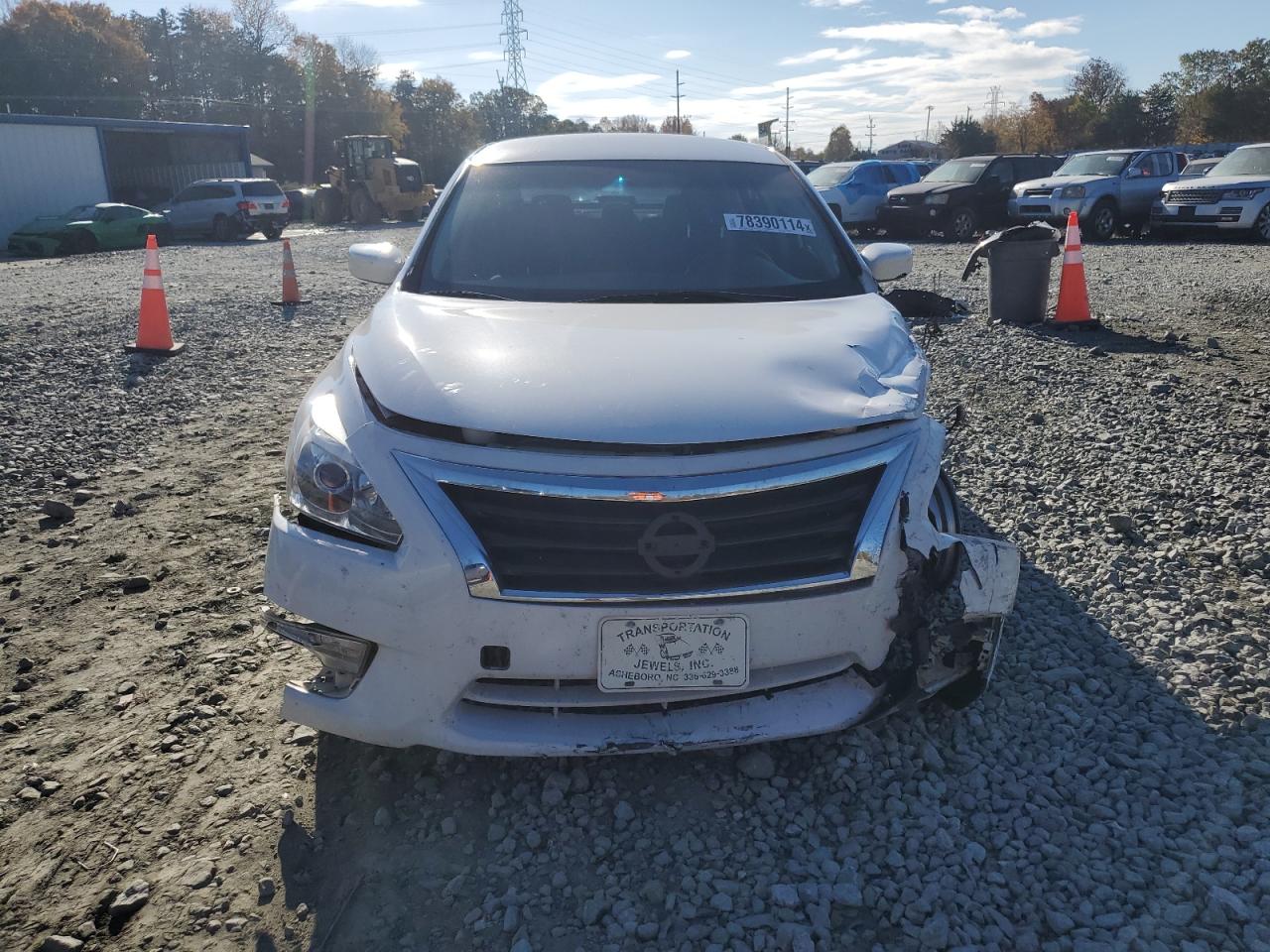 2015 Nissan Altima VIN 1N4AL3AP8FC196369 Copart auction photo, front end / side damage thumbnail 5