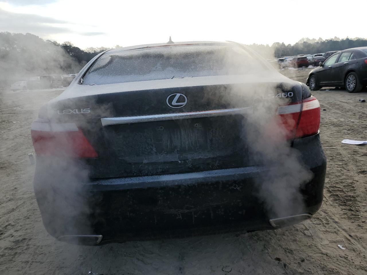 2007 Lexus LS VIN JTHBL46F675039464 Copart auction photo, side damage thumbnail 6