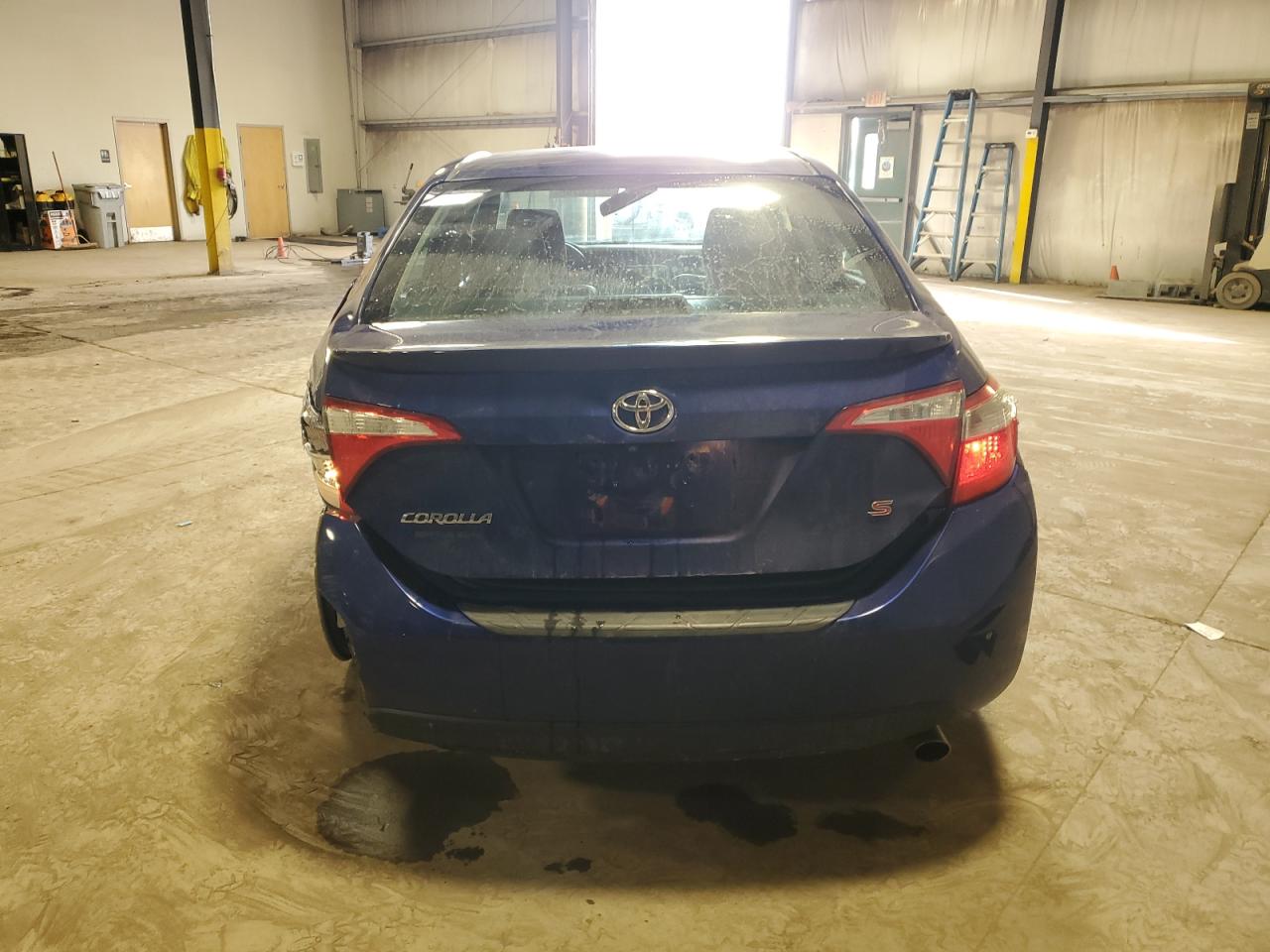 2014 Toyota Corolla VIN 2T1BURHE3EC087195 Copart auction photo, front end / rear end damage thumbnail 6