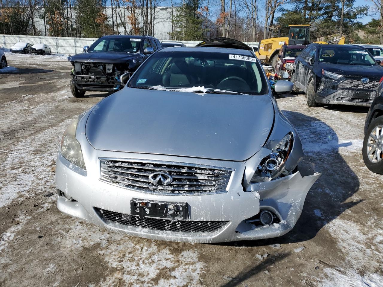 2012 Infiniti G VIN JN1CV6EL8CM472614 Copart auction photo, front end damage thumbnail 5