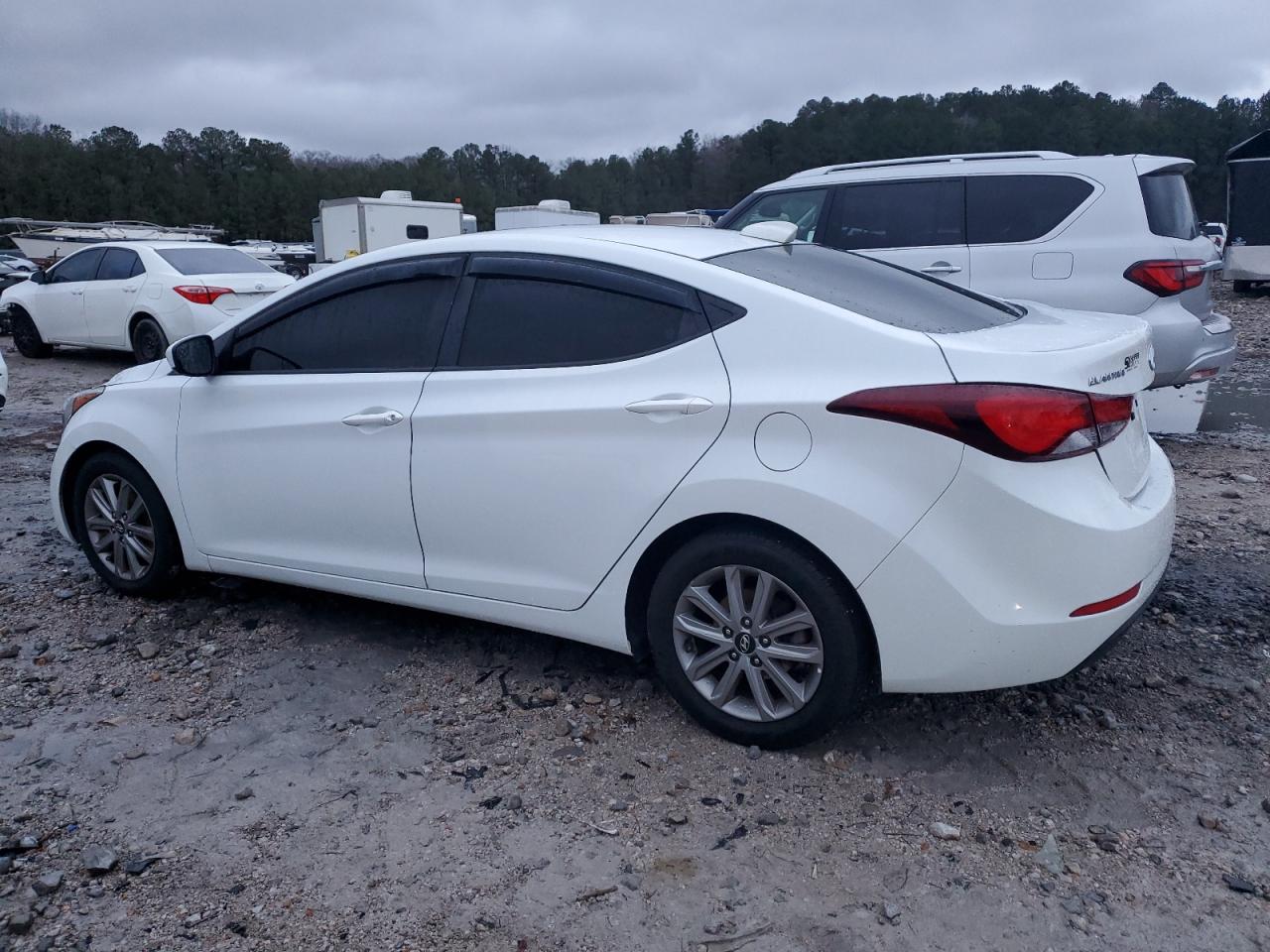 2016 Hyundai Elantra VIN 5NPDH4AE5GH659569 Copart auction photo, burn - interior / side damage thumbnail 2