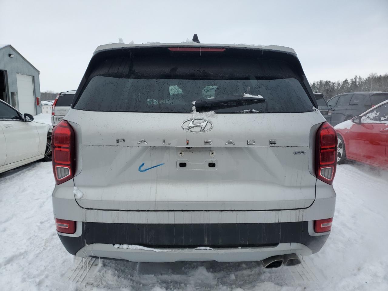 2022 Hyundai Palisade VIN KM8R3DHE1NU405964 Copart auction photo, front end damage thumbnail 6