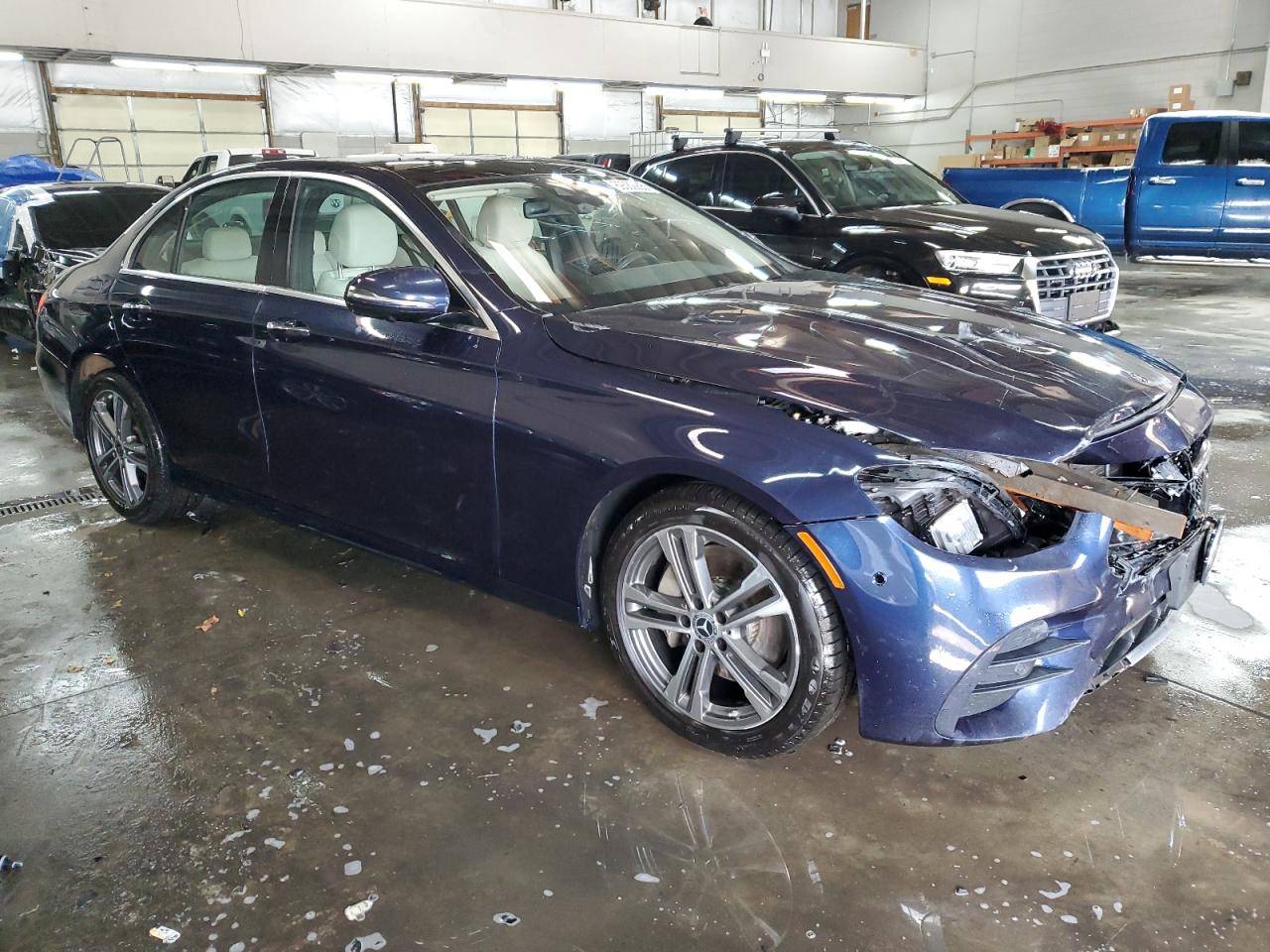 2021 Mercedes-Benz E-klasse VIN W1KZF8EB2MA879442 Copart auction photo, front end damage thumbnail 4