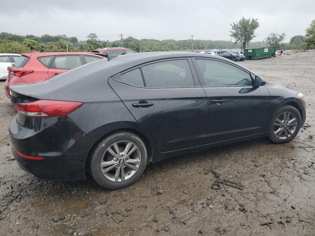 2017 Hyundai Elantra VIN 5NPD84LF1HH035100 Copart auction photo, minor dent/scratches damage thumbnail 3