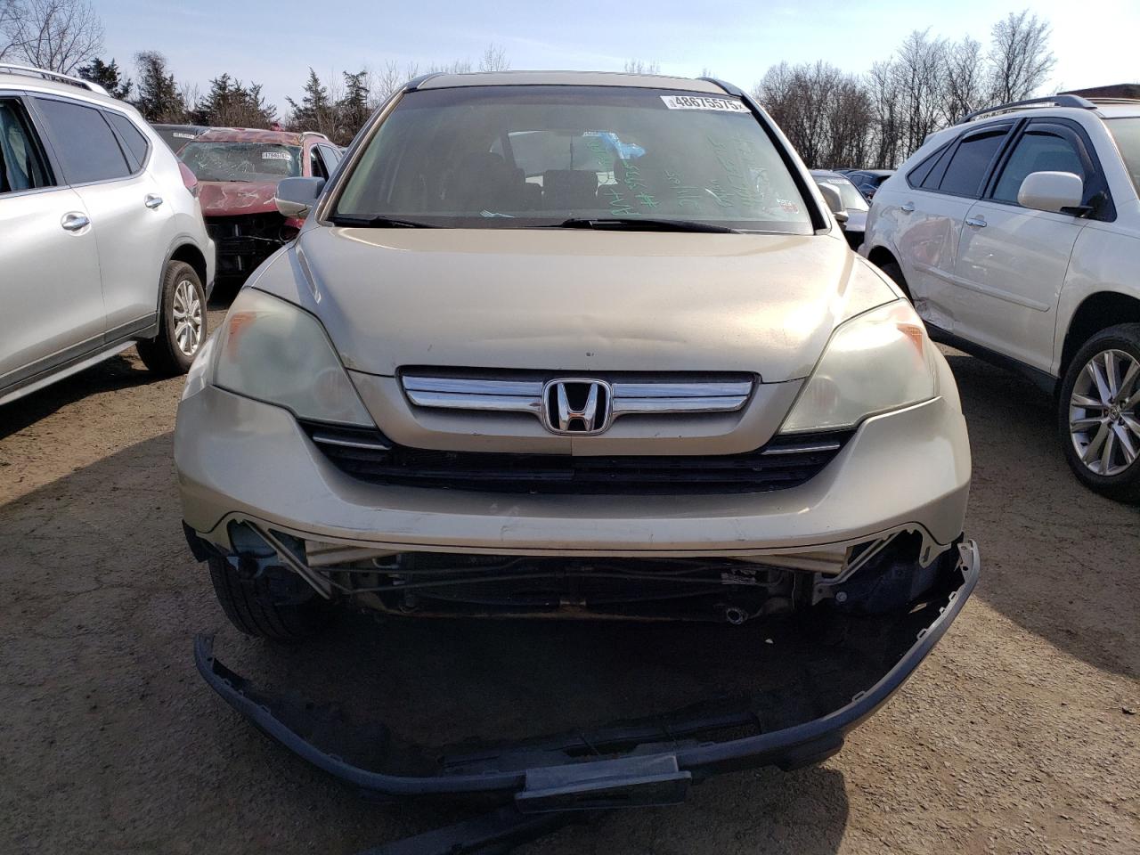 2009 Honda CR-V VIN 5J6RE48739L017351 Copart auction photo, rear end / minor dent/scratches damage thumbnail 5