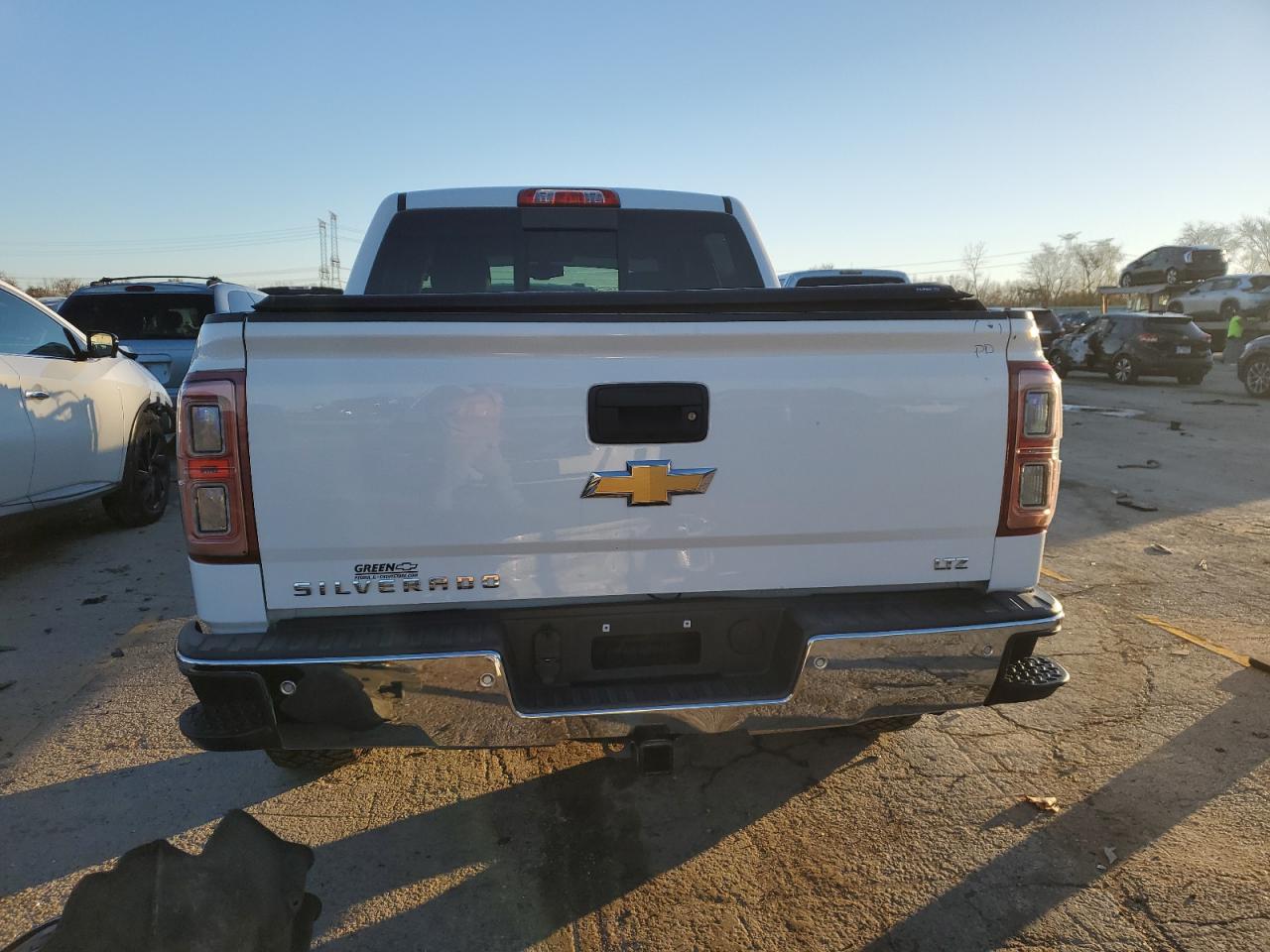 2015 Chevrolet Silverado VIN 3GCUKSEC1FG307420 Copart auction photo, front end damage thumbnail 6