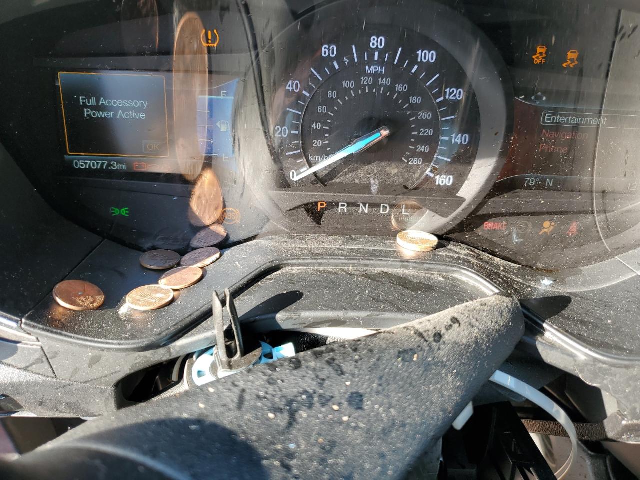 2020 Ford Fusion VIN 3FA6P0HD8LR119874 Copart auction photo, front end / rear end damage thumbnail 9