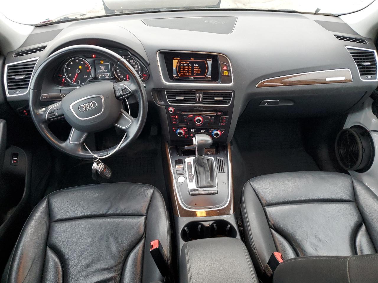 2015 Audi Q5 VIN WA1LFAFP7FA094316 Copart auction photo, front end / side damage thumbnail 8