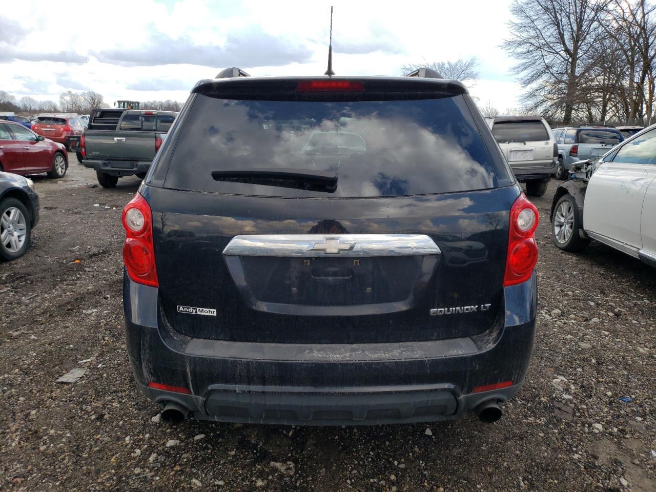 2012 Chevrolet Equinox VIN 2GNFLDE50C6339485 Copart auction photo, front end / mechanical damage thumbnail 6