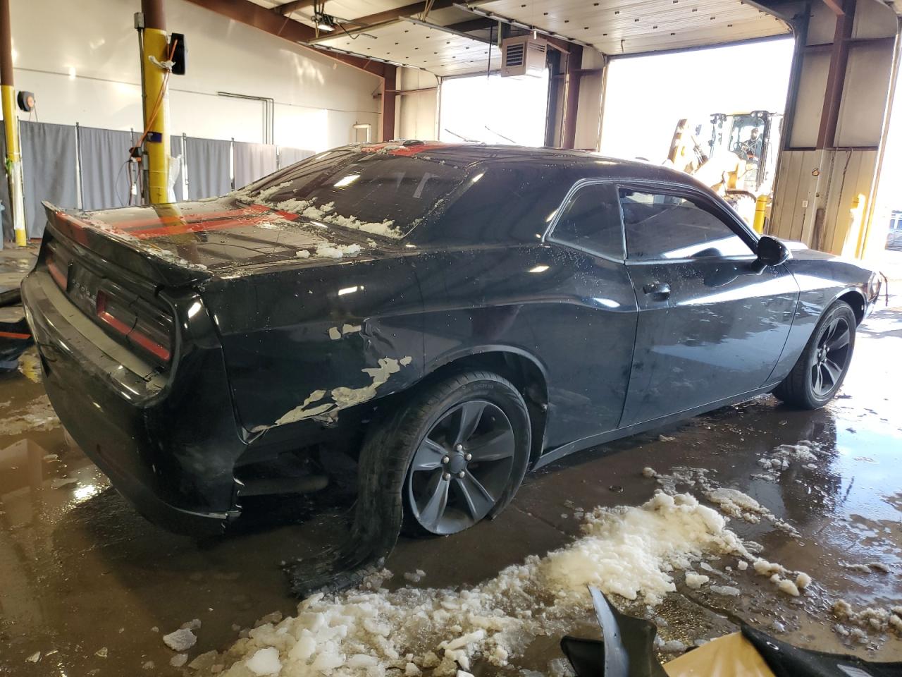 2019 Dodge Challenger VIN 2C3CDZAGXKH712701 Copart auction photo, front end / rear end damage thumbnail 3