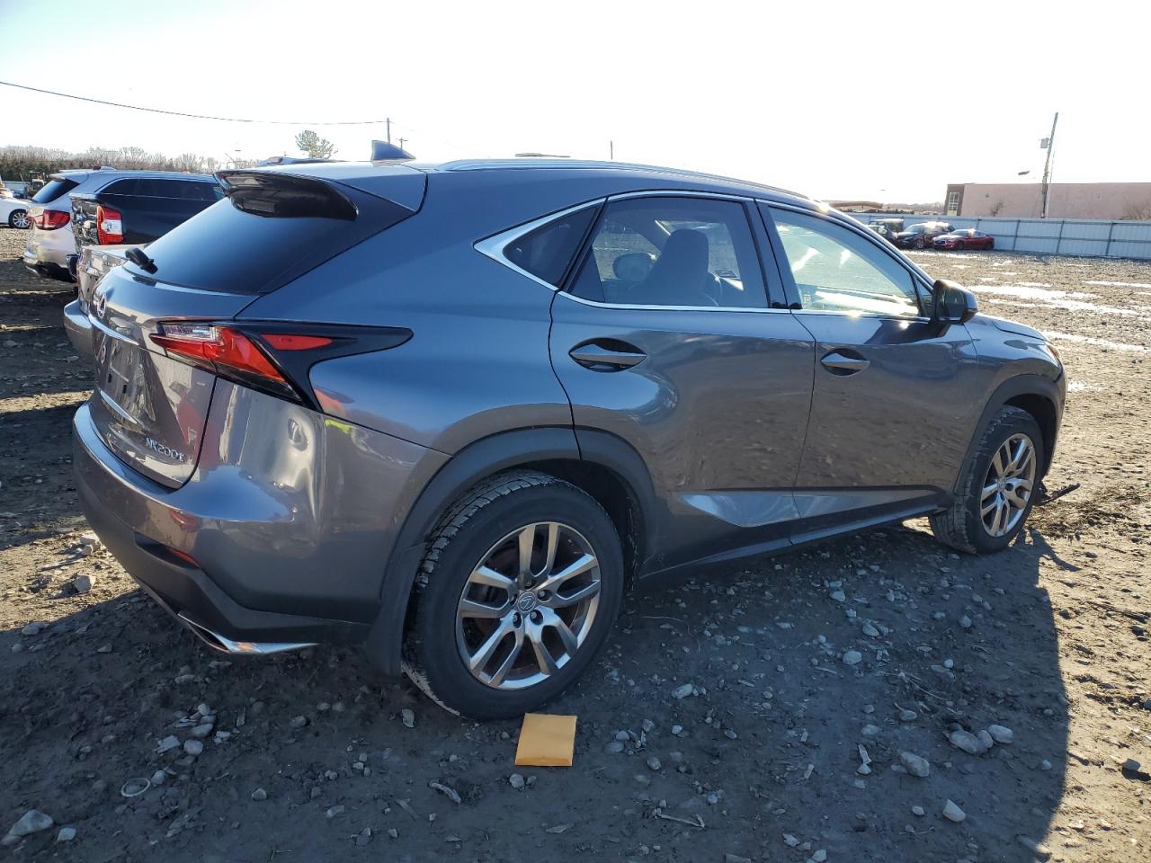 2015 Lexus NX VIN JTJBARBZ7F2011724 Copart auction photo, front end damage thumbnail 3