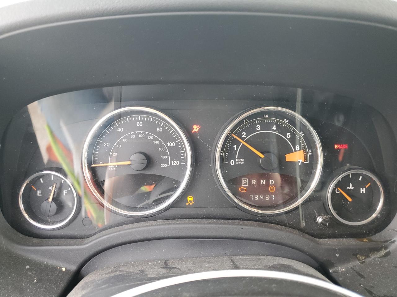 2014 Jeep Compass VIN 1C4NJCEB4ED707147 Copart auction photo, all over damage thumbnail 9