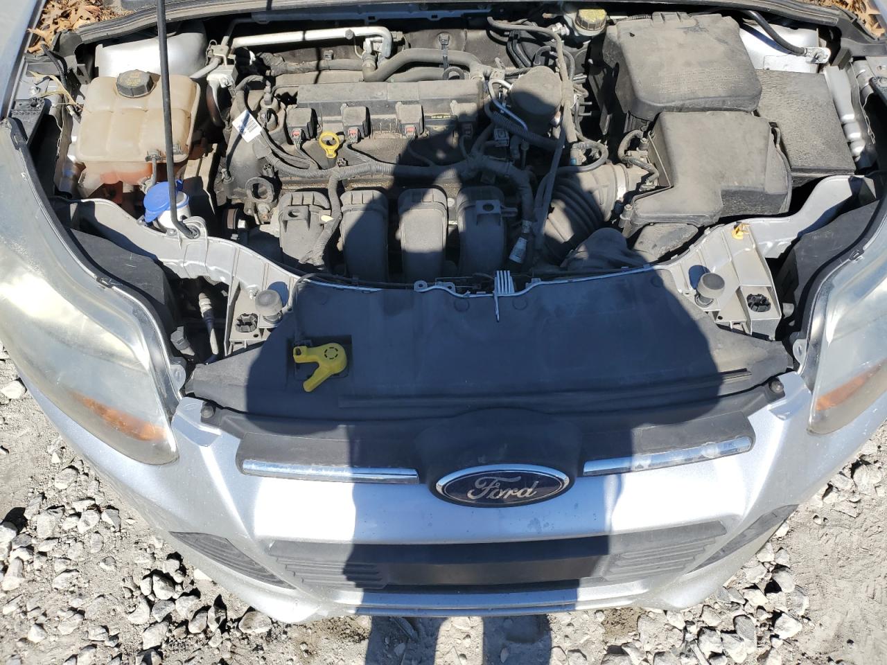 2014 Ford Focus VIN 1FADP3F29EL349239 Copart auction photo, rear end damage thumbnail 13