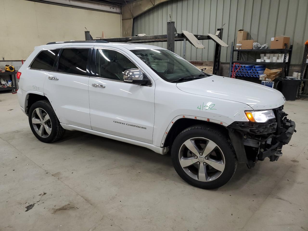 2014 Jeep Grand Cherokee VIN 1C4RJECG0EC359672 Copart auction photo, front end damage thumbnail 4