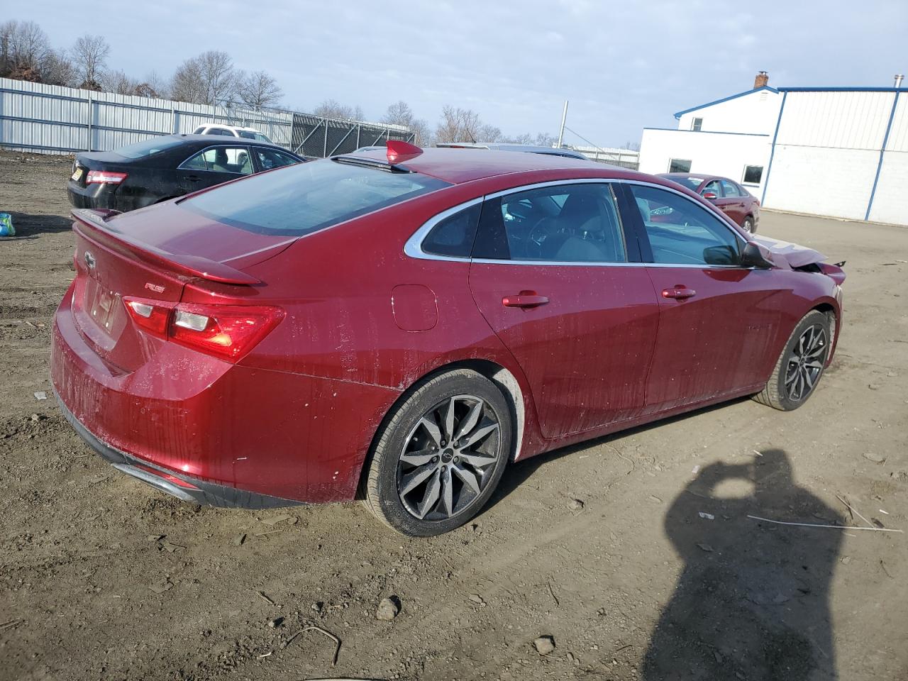 2021 Chevrolet Malibu VIN 1G1ZG5ST4MF051469 Copart auction photo, front end damage thumbnail 3