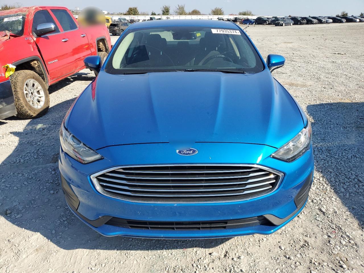 2020 Ford Fusion VIN 3FA6P0HD9LR160269 Copart auction photo, rear end damage thumbnail 5