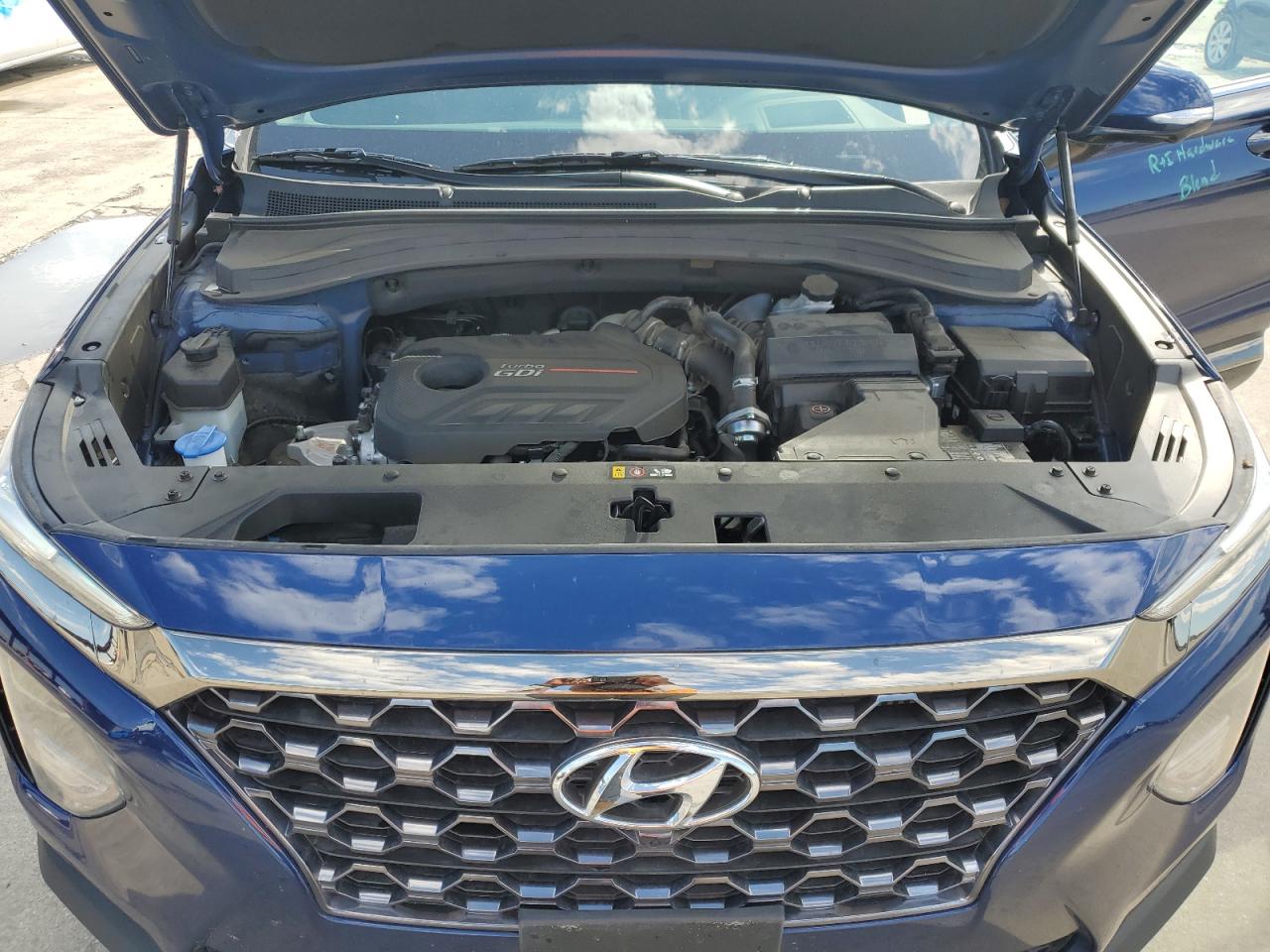 2020 Hyundai Santa Fe VIN 5NMS53AA4LH284434 Copart auction photo, side damage thumbnail 14