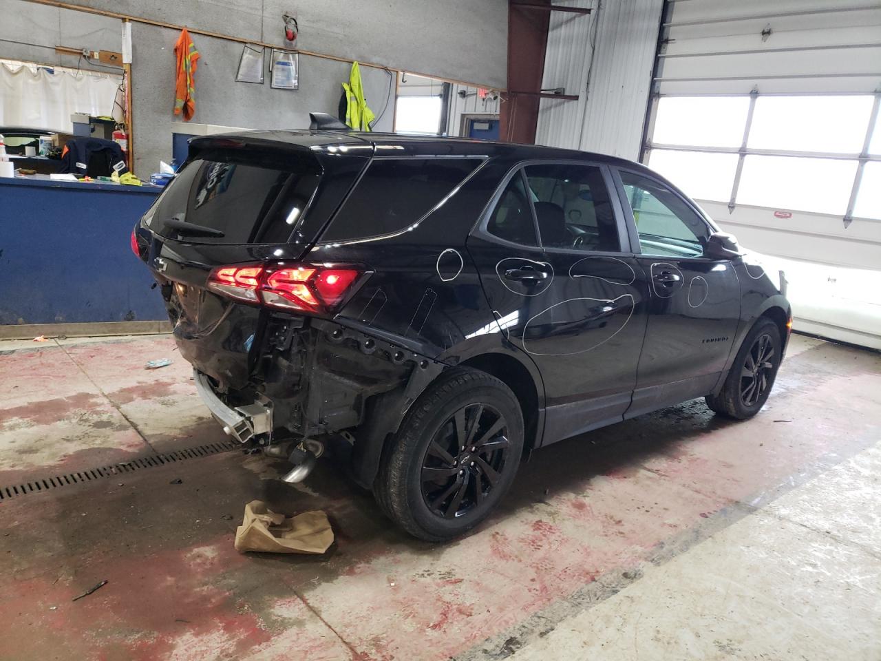 2023 Chevrolet Equinox VIN 3GNAXHEG7PL192414 Copart auction photo, rear end damage thumbnail 3