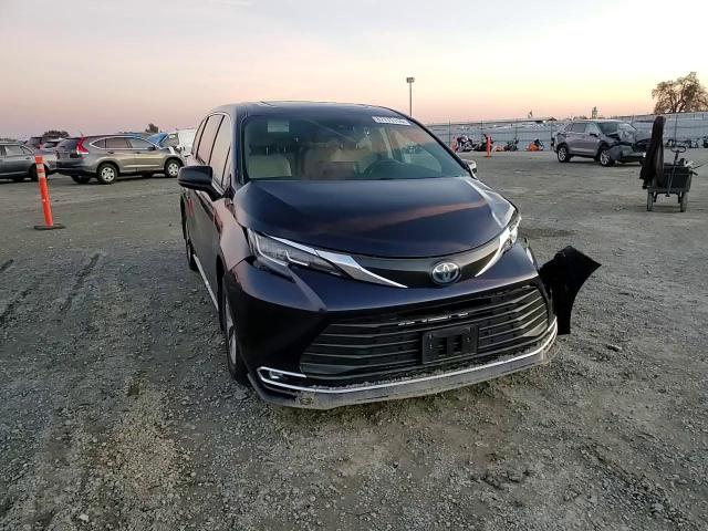 2022 Toyota Sienna VIN 5TDYRKEC8NS091935 Copart auction photo, front end / rear end damage thumbnail 11