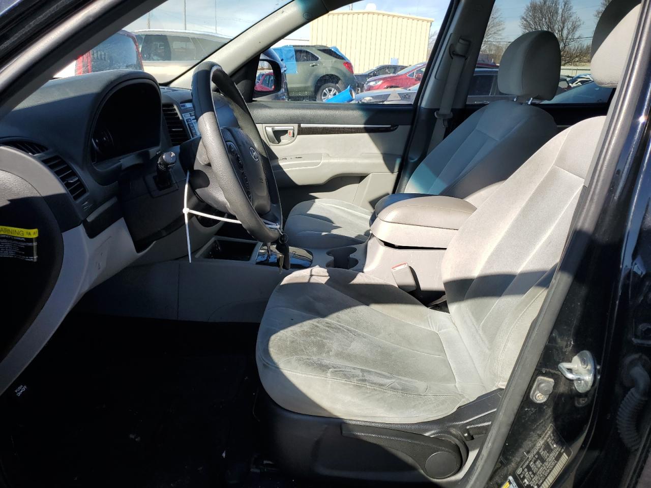 2009 Hyundai Santa Fe VIN 5NMSG13D09H292853 Copart auction photo, rear end damage thumbnail 7