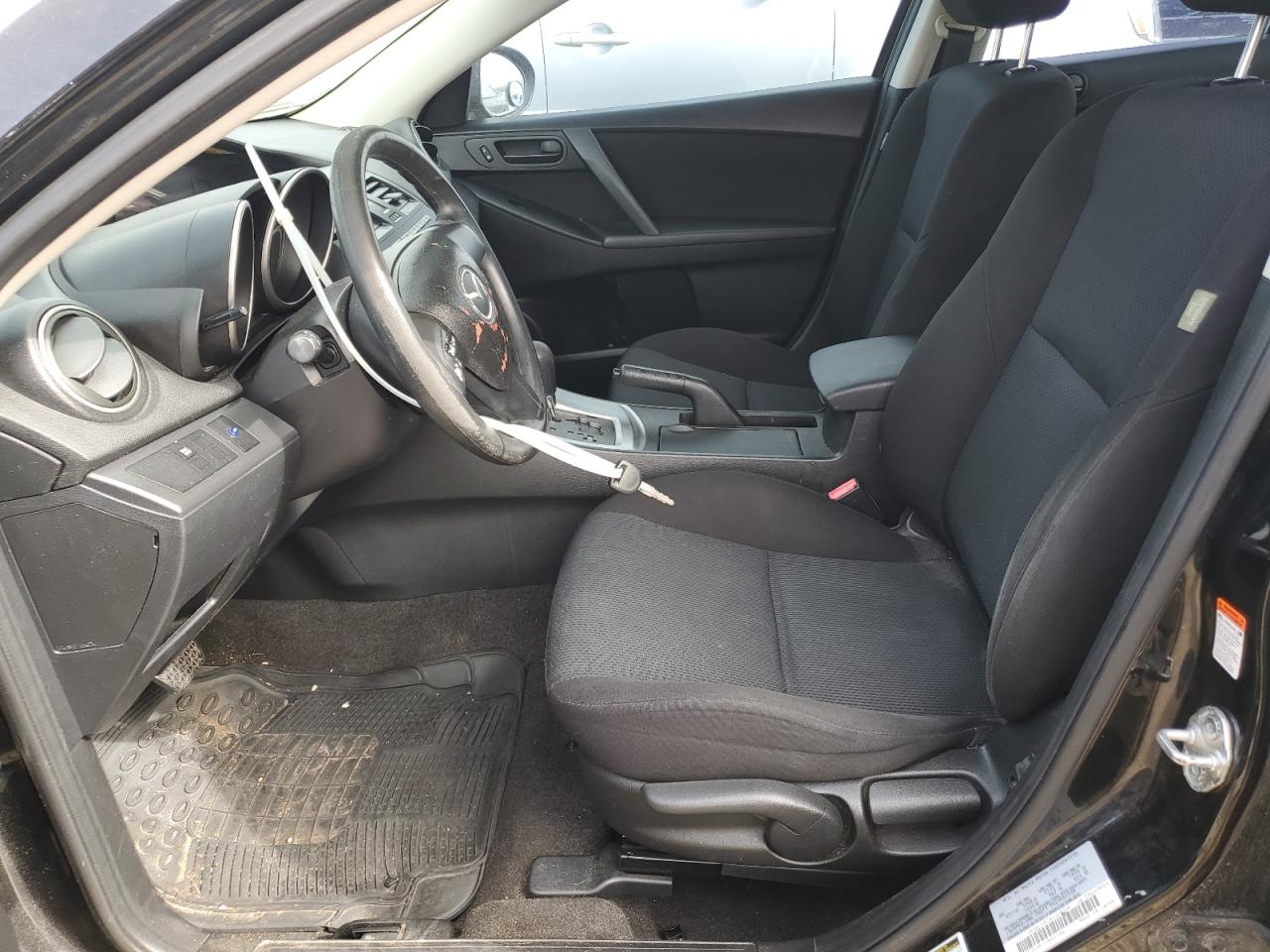 2011 Mazda 3 VIN JM1BL1UF5B1368708 Copart auction photo, front end / frame damage damage thumbnail 7