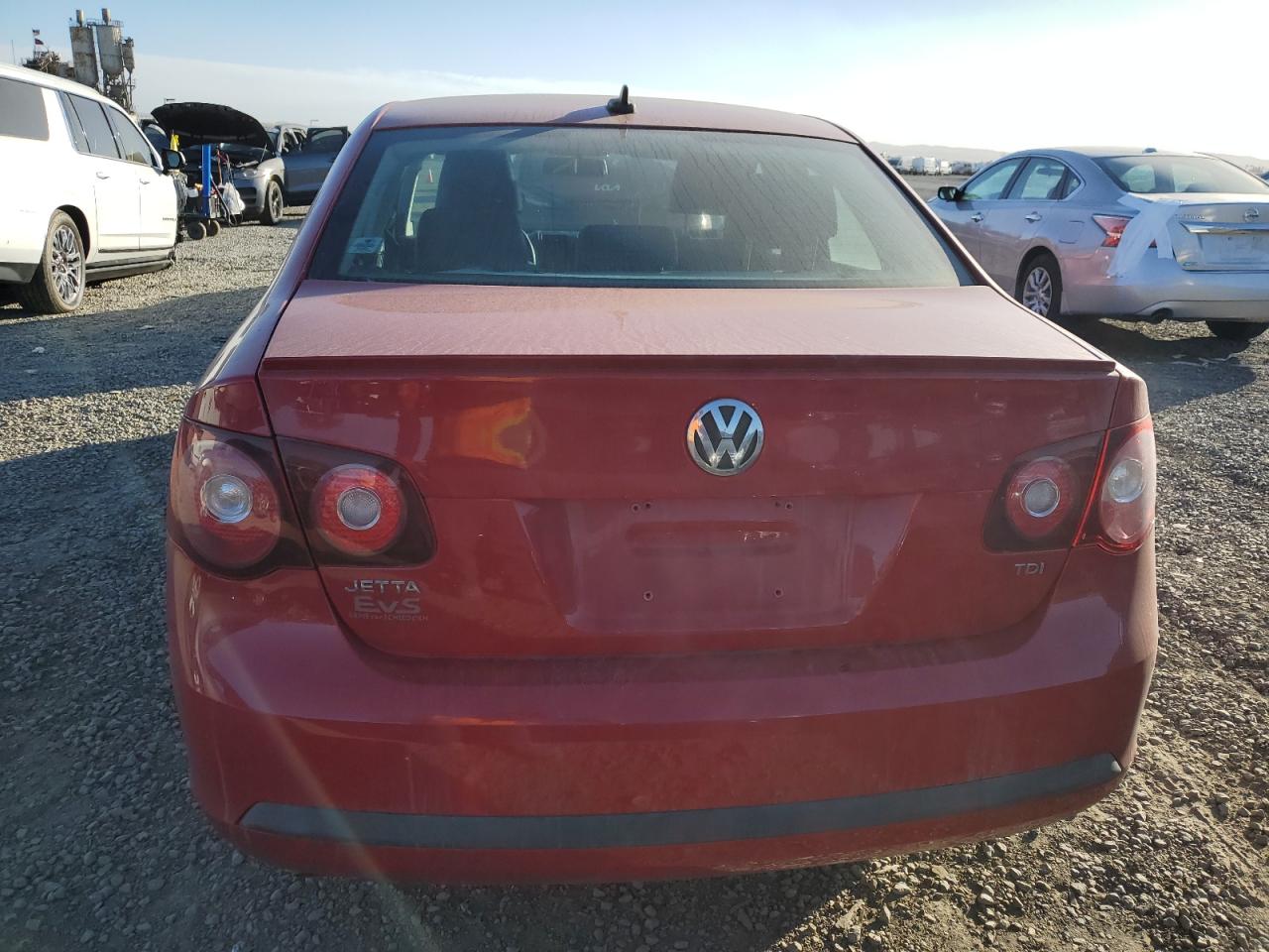 2009 Volkswagen Jetta VIN 3VWRL71K69M056958 Copart auction photo, all over damage thumbnail 6