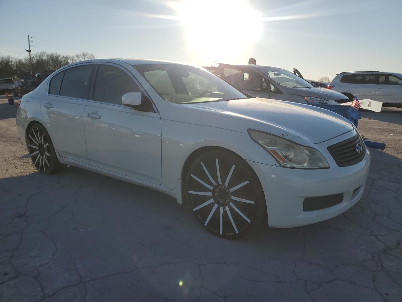 2007 Infiniti G VIN JNKBV61E17M713773 Copart auction photo, mechanical / minor dent/scratches damage thumbnail 4