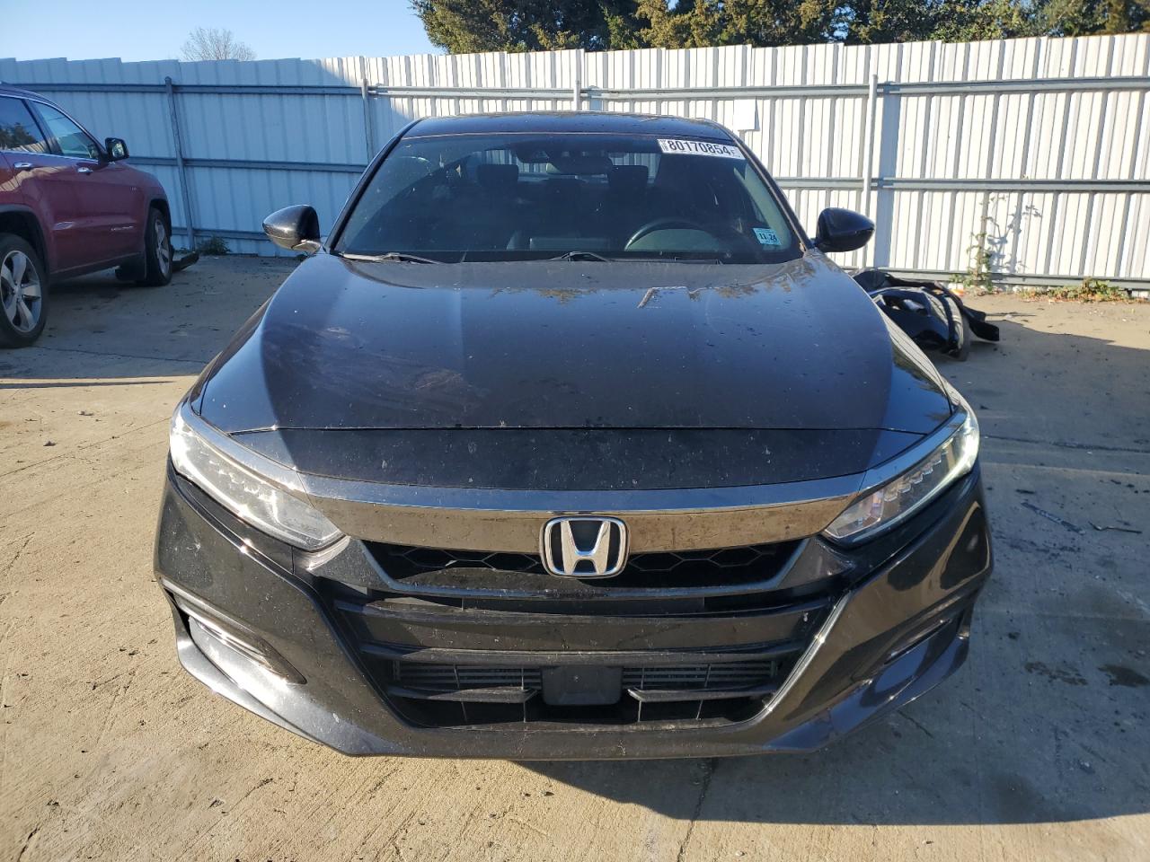 2019 Honda Accord VIN 1HGCV1F31KA096628 Copart auction photo, side damage thumbnail 5
