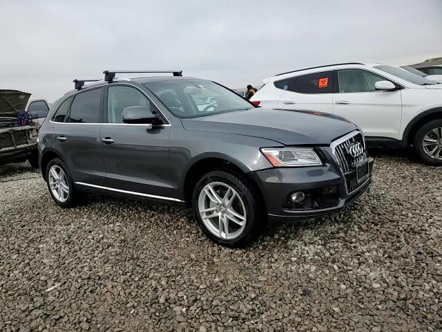 2017 Audi Q5 VIN WA1L2AFP8HA003715 Copart auction photo, front end damage thumbnail 13