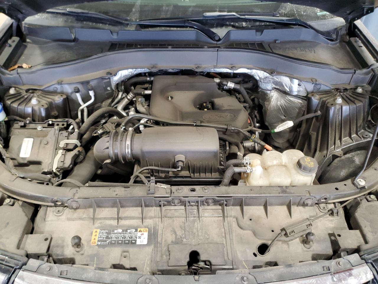 2020 Ford Explorer VIN 1FMSK8DH9LGA79239 Copart auction photo, side / rear end damage thumbnail 12
