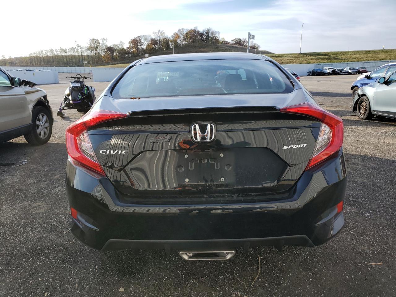 2021 Honda Civic VIN 2HGFC2F8XMH521689 Copart auction photo, front end damage thumbnail 6