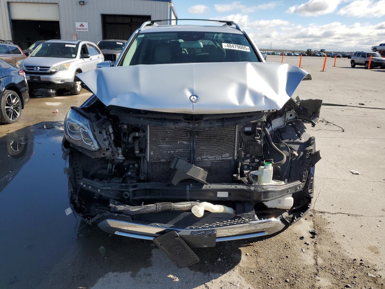 2017 Mercedes-Benz GLS-klasse VIN 4JGDF6EEXHA755469 Copart auction photo, front end damage thumbnail 5