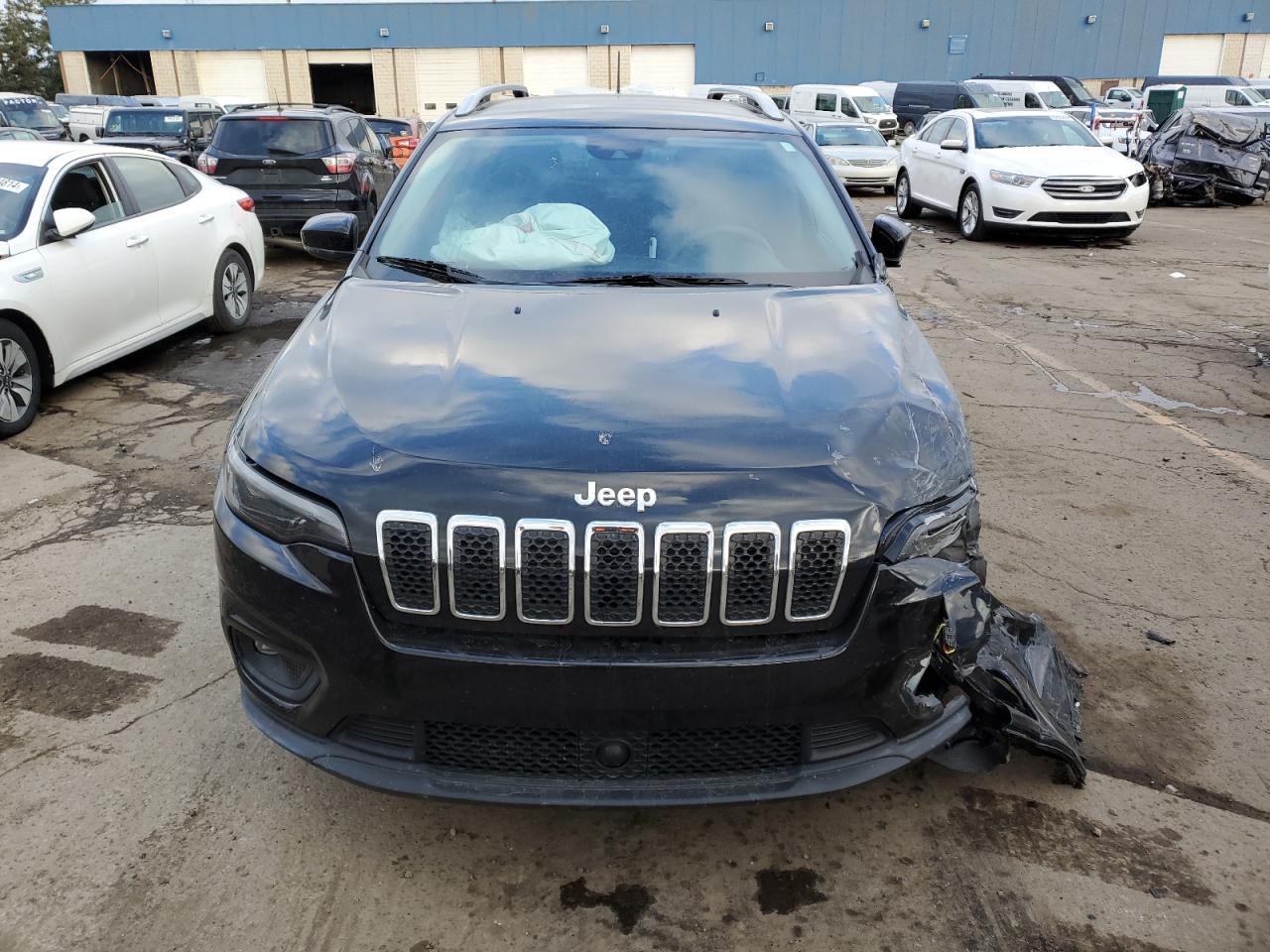 2021 Jeep Grand Cherokee VIN 1C4PJMMX4MD219293 Copart auction photo, front end damage thumbnail 5