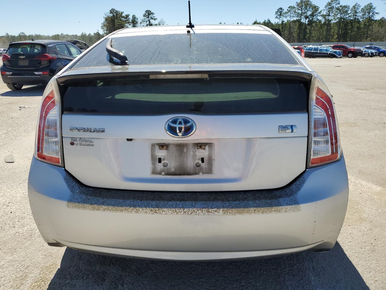 2015 Toyota Prius VIN JTDKN3DU6F1892234 Copart auction photo, front end / side damage thumbnail 6