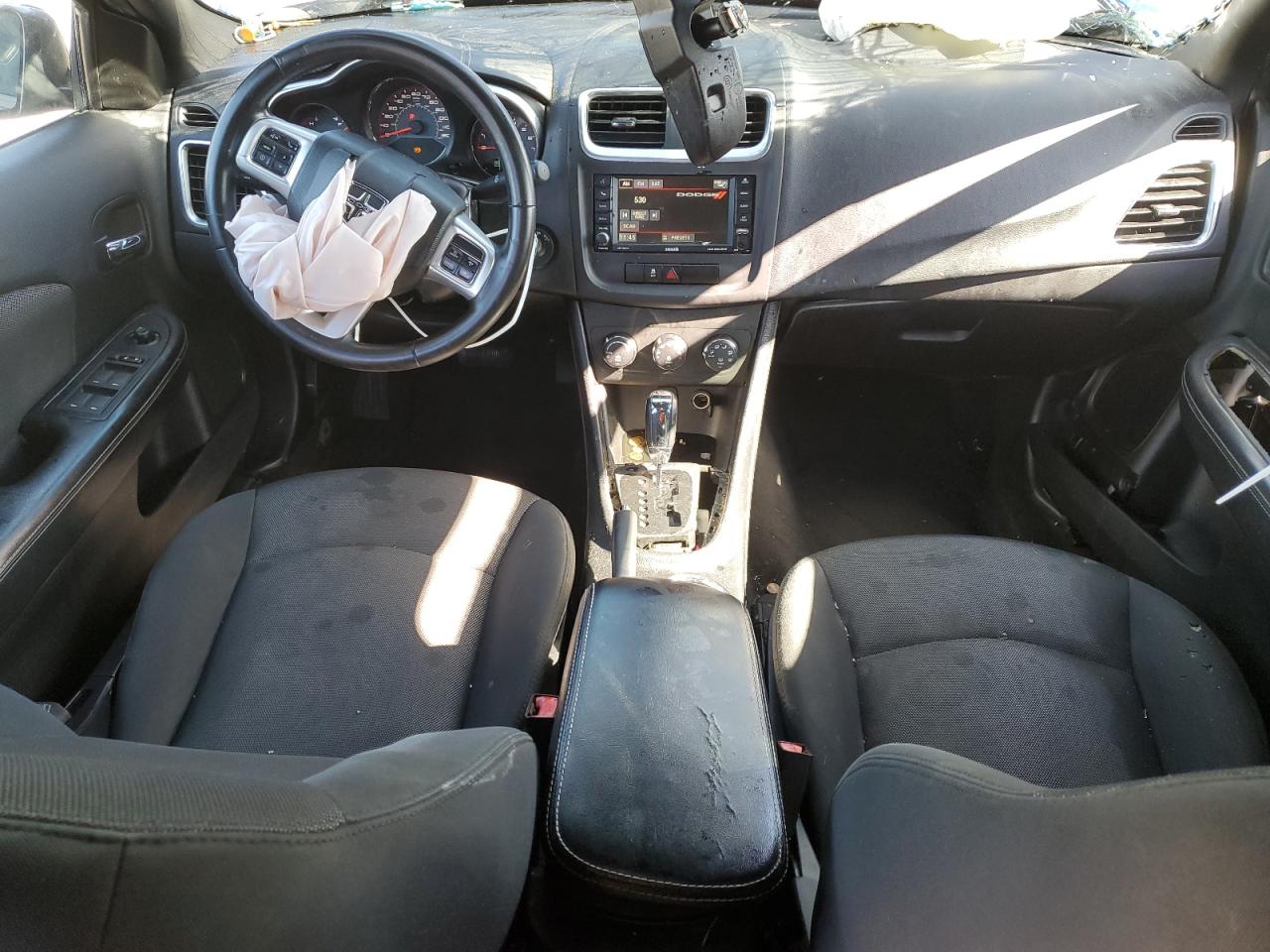 2014 Dodge Avenger VIN 1C3CDZCB5EN156021 Copart auction photo, front end / side damage thumbnail 8