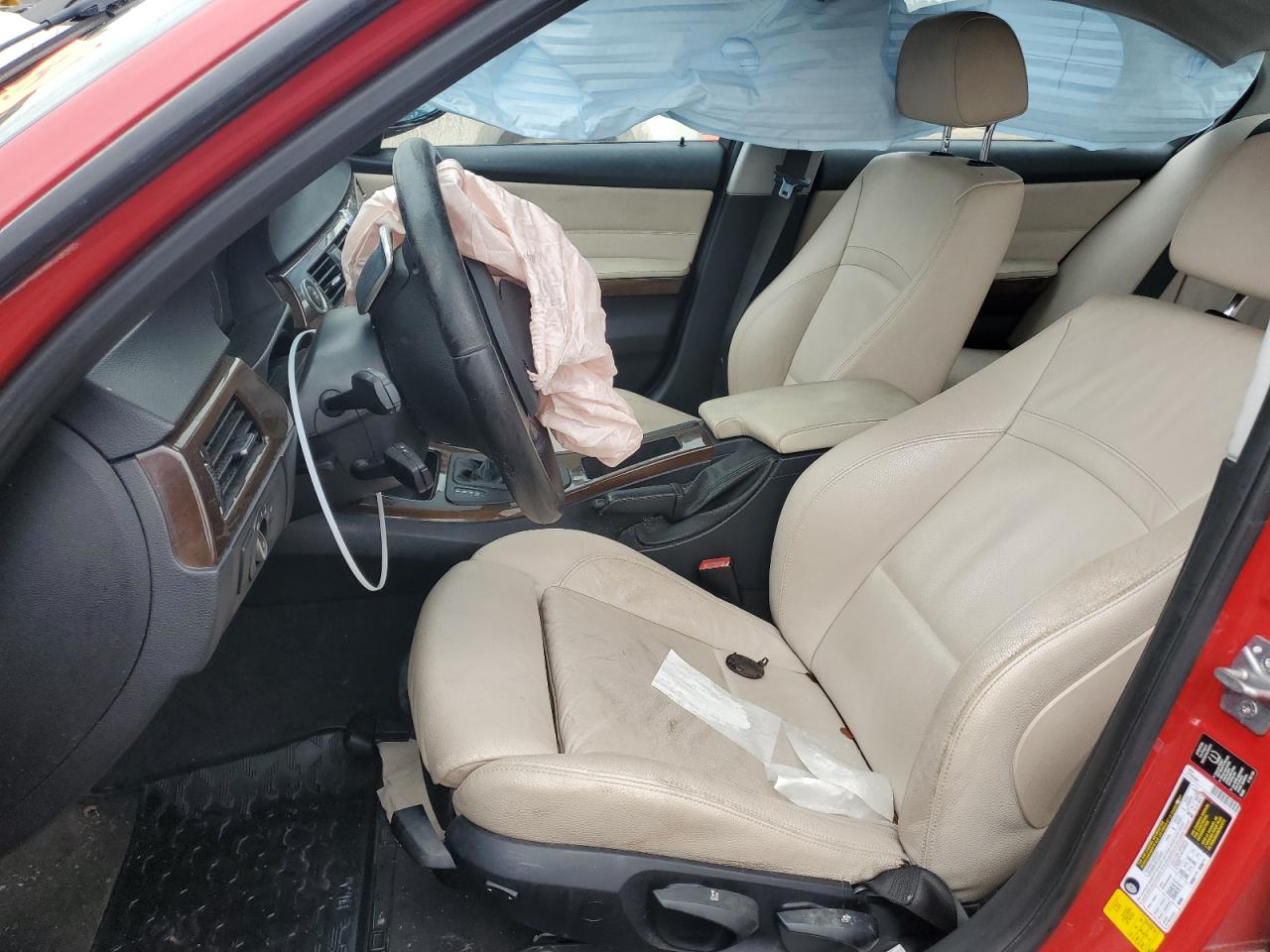 2011 BMW 3er VIN WBAPH7C54BE850840 Copart auction photo, front end damage thumbnail 7