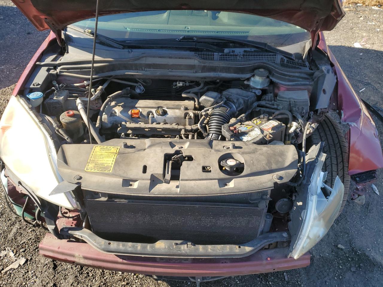 2010 Honda CR-V VIN 5J6RE4H7XAL094478 Copart auction photo, side / front end damage thumbnail 13
