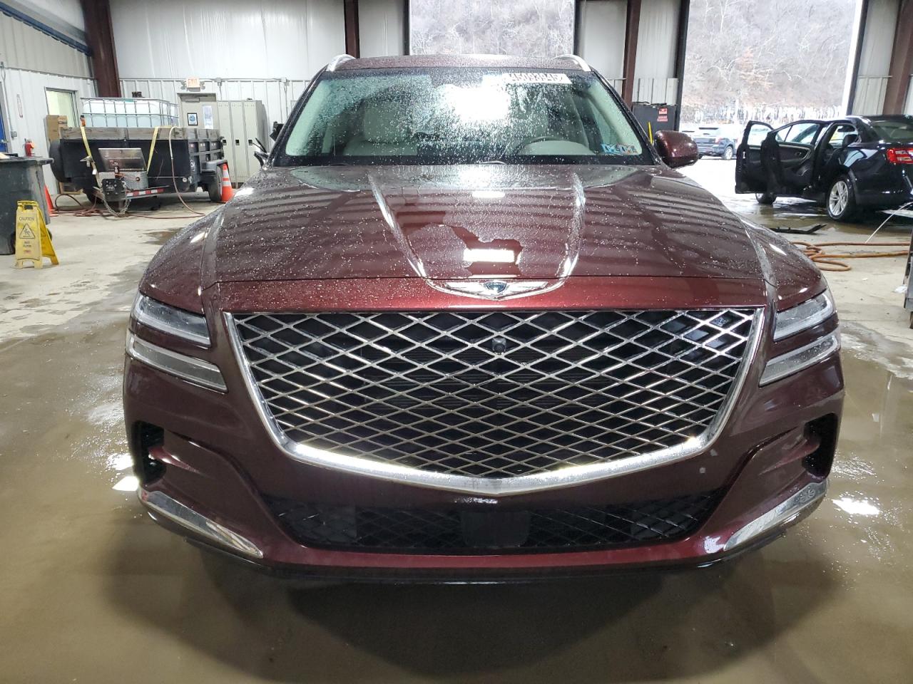 2021 Genesis Gv80 VIN KMUHBDSB4MU035199 Copart auction photo, side damage thumbnail 5
