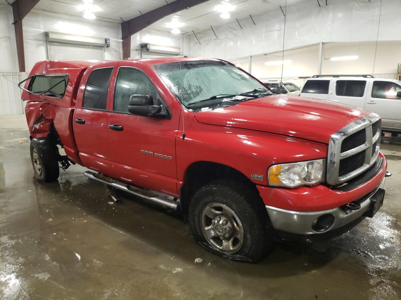 2004 Dodge RAM VIN 3D7KU28DX4G115969 Copart auction photo, side / rear end damage thumbnail 4