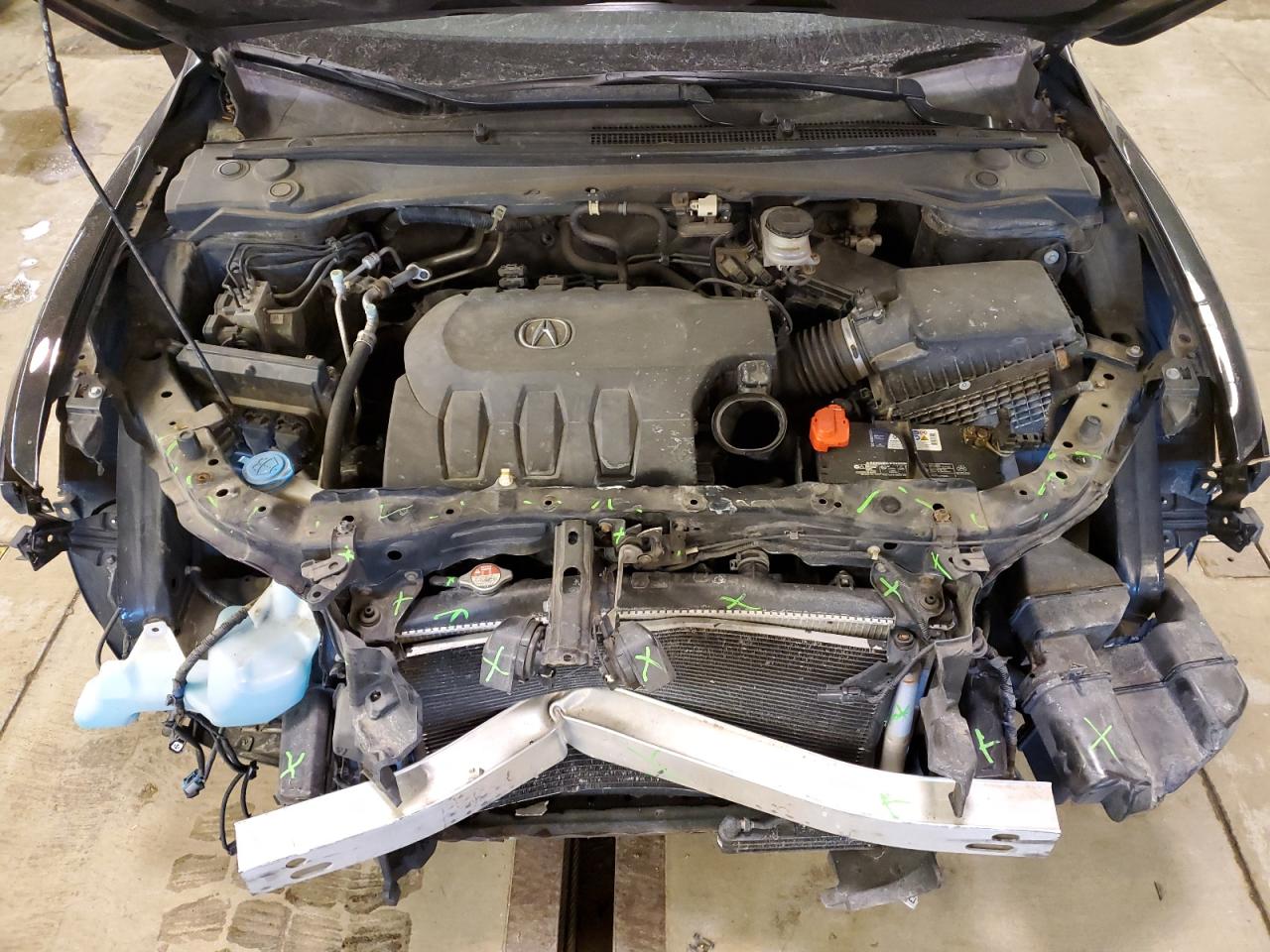 2014 Acura RDX VIN 5J8TB4H56EL007301 Copart auction photo, front end damage thumbnail 11