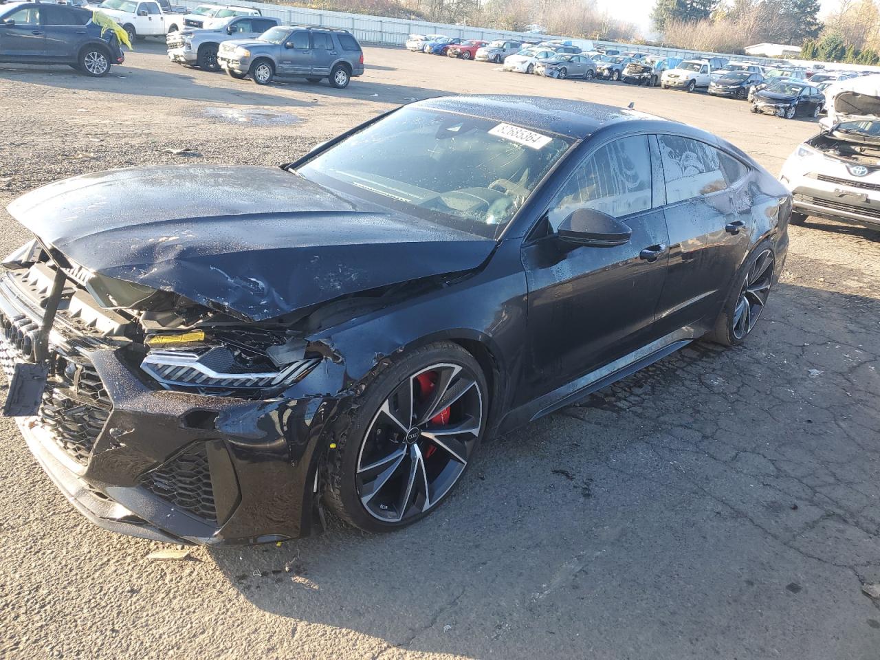 2022 Audi S7 VIN WUAPCBF22NN905234 - Copart auction photo