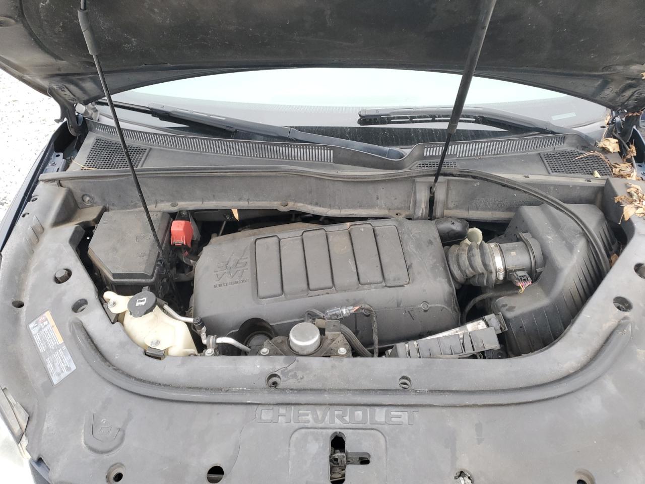 2011 Chevrolet Traverse VIN 1GNKRFED6BJ301633 Copart auction photo, front end / mechanical damage thumbnail 12