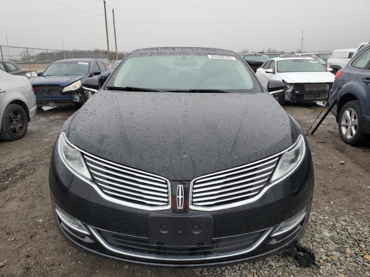 2014 Lincoln MKZ VIN 3LN6L2G98ER805135 Copart auction photo, rear end / minor dent/scratches damage thumbnail 5