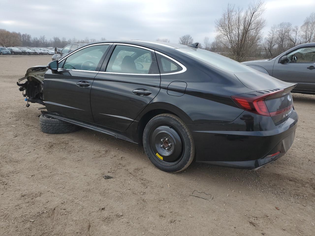 2021 Hyundai Sonata VIN 5NPEK4JC1MH127218 Copart auction photo, front end / undercarriage damage thumbnail 2