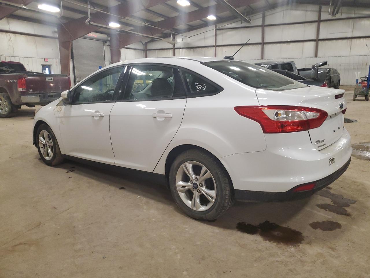 2013 Ford Focus VIN 1FADP3F28DL353765 Copart auction photo, front end / side damage thumbnail 2