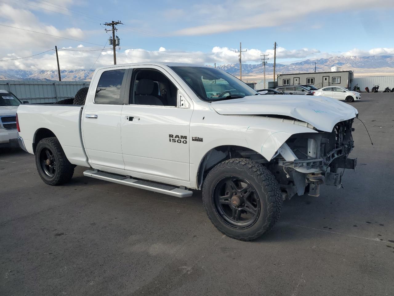 2017 RAM 1500 VIN 1C6RR7GT6HS777070 Copart auction photo, front end damage thumbnail 4