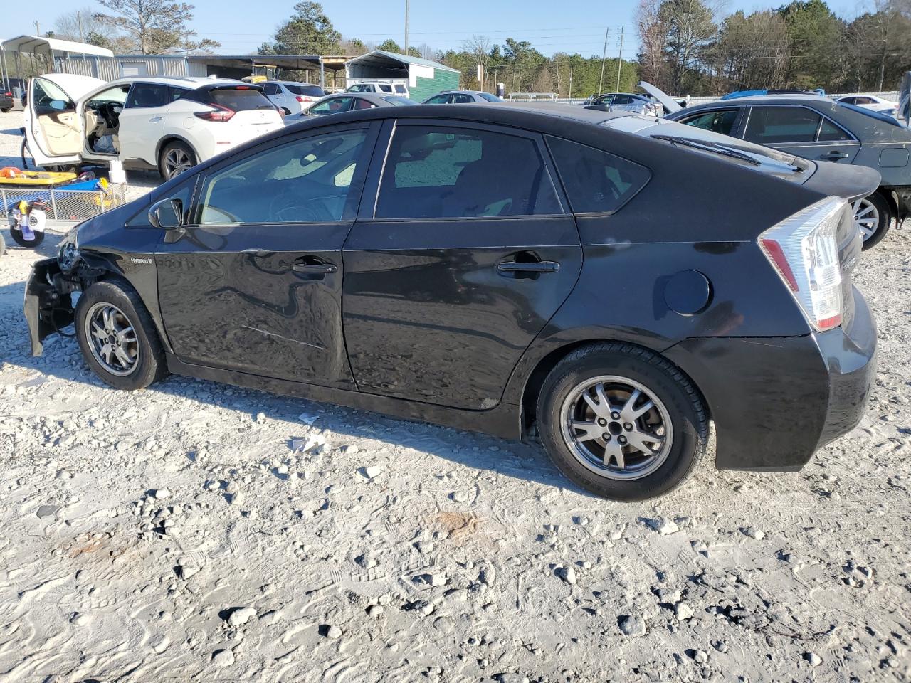 2010 Toyota Prius VIN JTDKN3DU0A5177337 Copart auction photo, front end / side damage thumbnail 2