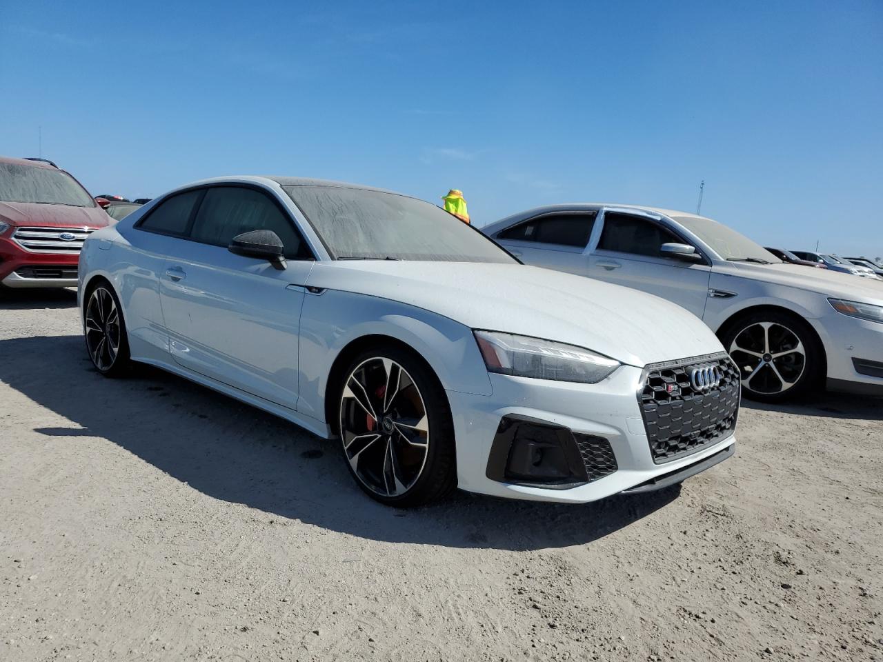 2020 Audi RS5 VIN WAUP4AF58LA001744 Copart auction photo, water/flood damage thumbnail 4