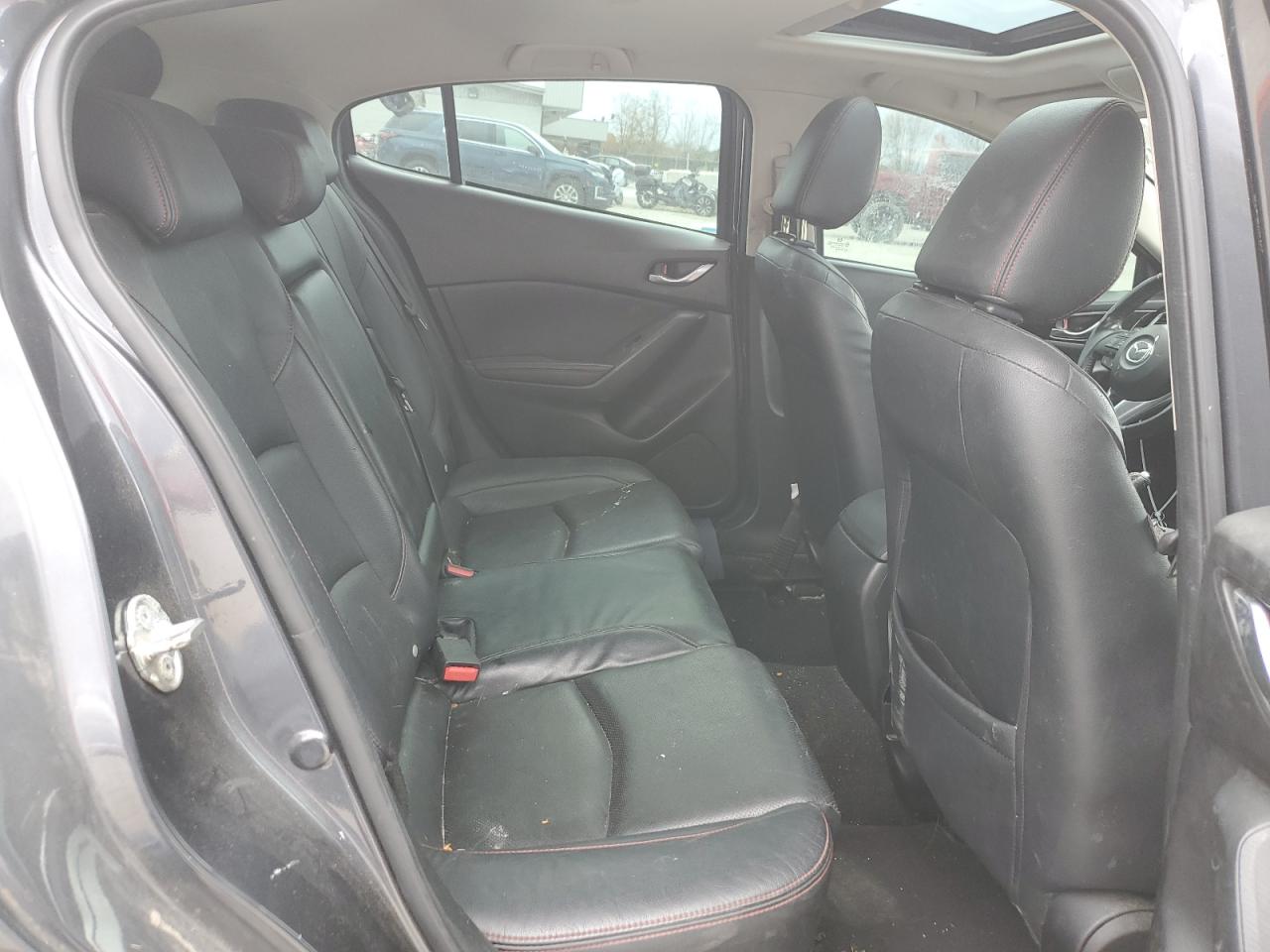 2016 Mazda 3 VIN JM1BM1N36G1355085 Copart auction photo, side damage thumbnail 11