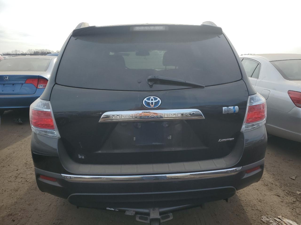 2013 Toyota Highlander VIN JTEDC3EH3D2013193 Copart auction photo, all over / mechanical damage thumbnail 6